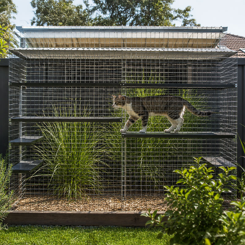 The Resort backyard enclosure kit